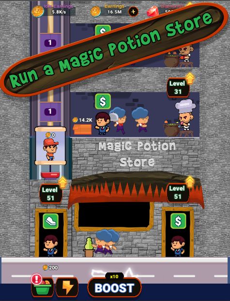 放置魔药(Idle Magic Potions)v1.1 安卓版,第2张