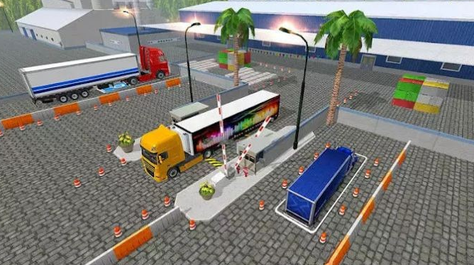 重型大齿轮卡车停车模拟器3dv1.0 安卓版,重型大齿轮卡车停车模拟器(Heavy Big Gear Truck Parking simulator 3D),第2张