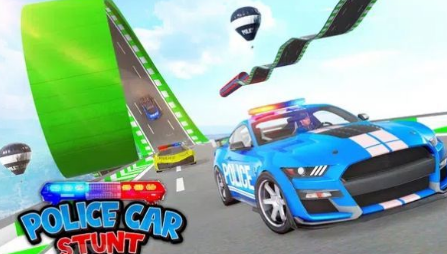 疯狂警车特技驾驶3D(PoliceMegaRampCargameRacingcarstunts3d)v3.3 安卓版,疯狂警车特技驾驶3D(Police Mega Ramp Car game: Racing car stunts 3d),第2张