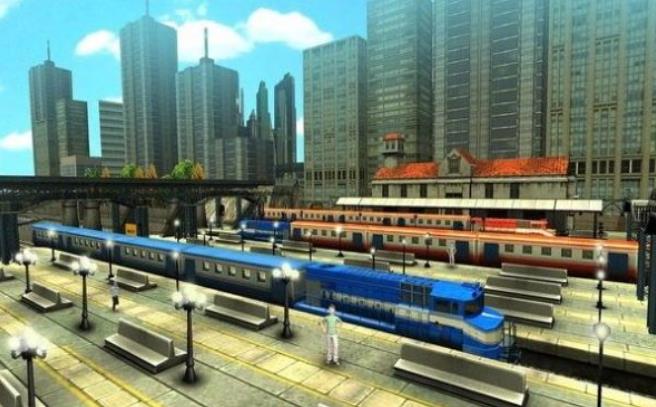 火车比赛3d游戏(Train Racing 3D)v8.1 安卓版,第2张