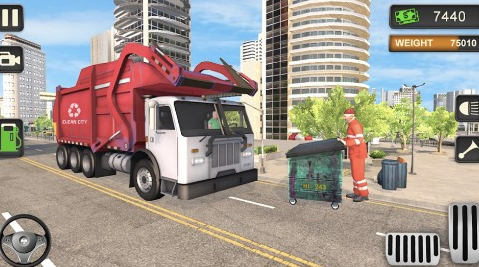 模拟垃圾回收车游戏v1.0 安卓版,模拟垃圾回收车游戏,第2张
