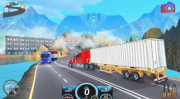 真实卡车模拟驾驶3D环游世界v1.0 安卓版,真实卡车模拟驾驶3D环游世界,第2张