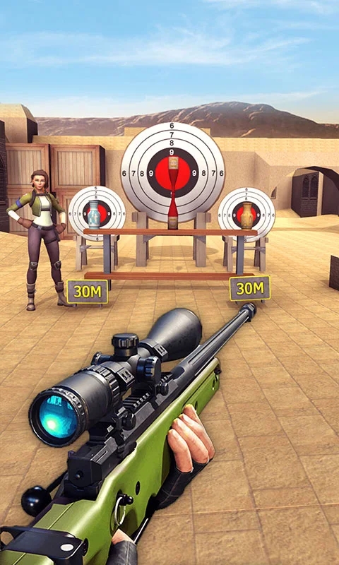 狙击枪冠军(Sniper Range Gun Champions)v1.0.1 安卓版,第2张