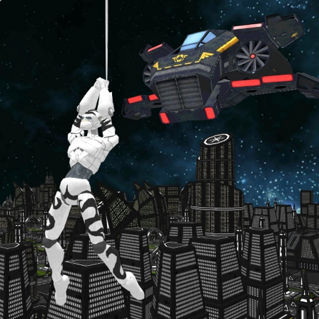 未来太空绳子超人游戏v1.02 安卓版