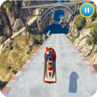超级英雄摩托艇比赛(Superhero Jet Ski Boat Racing)v1.02 最新版