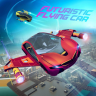 未来派飞行汽车赛车(Futuristic Flying Car Racer)v1.5 安卓版,第1张