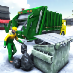 垃圾车真实驾驶模拟器(Road Sweeper Garbage Truck Sim)v1.5 安卓版
